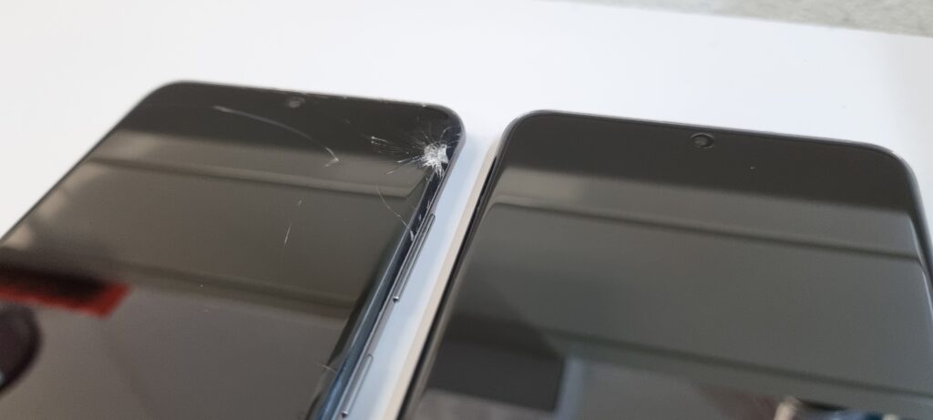 Een Samsung scherm reparatie.